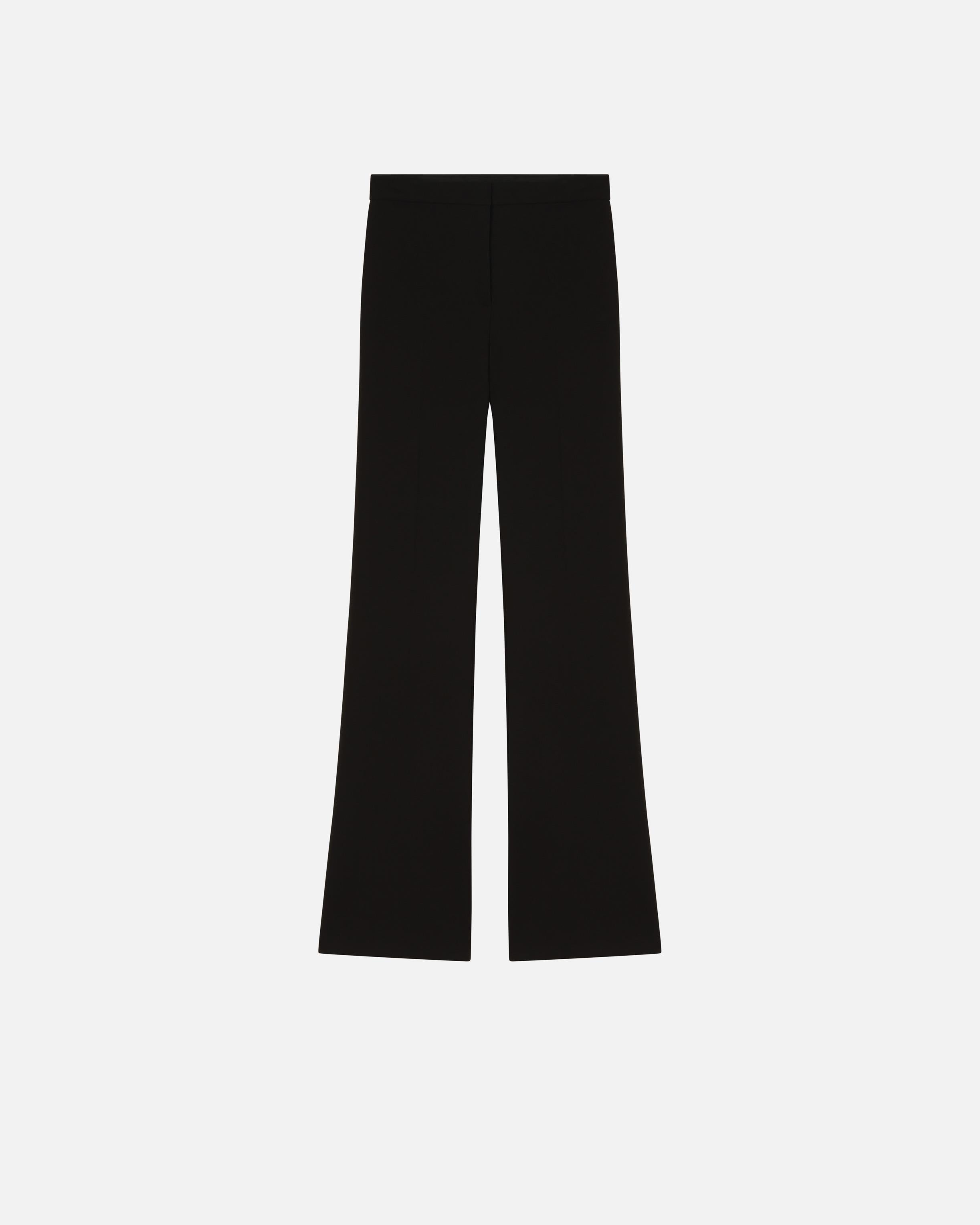 Pantaloni flared punto stoffa 100054A15M Z99 PINKO Black 