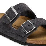 Ciabatta in pelle scamosciata ARIZONA 1031625 CHARCOAL BIRKENSTOCK Charcoal 