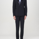 Smoking in lana elasticizzata EM000461 TE10404 UB109 EMPORIO ARMANI Dark navy 