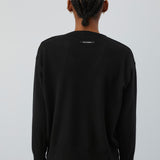 Maglia scollo a V RND561CC53 109 ROY ROGER'S Black 