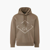 Felpa con cappuccio EM002882 AF18339 M6174 EMPORIO ARMANI Beige 
