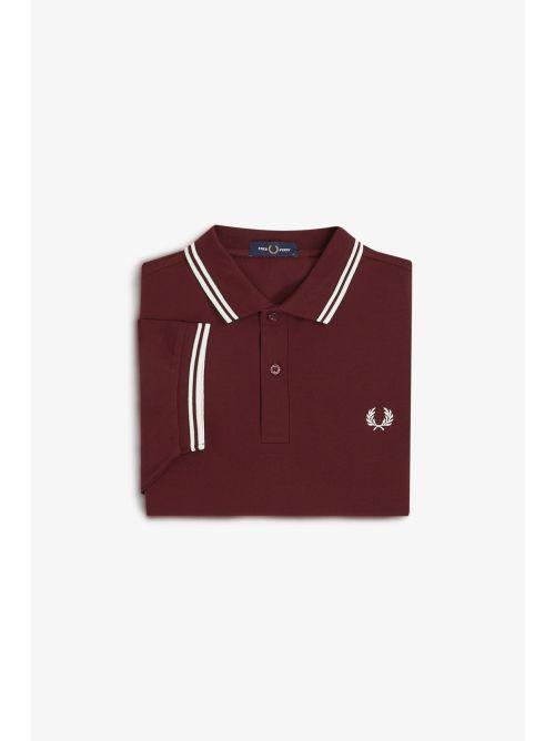 Polo manica corta M3600 597 FRED PERRY Oxblood 