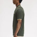 Polo manica corta M3600 05B FRED PERRY Hntngr/lgic/lmnb 