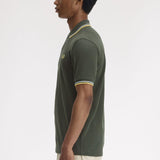 Polo manica corta M3600 05B FRED PERRY Hntngr/lgic/lmnb 