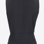 Top scollo a V in crèpe 1015868889 Z99 PINKO Black 