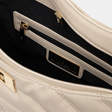 Borsa a spalla in ecopelle 12401969 381 ERMANNO FIRENZE Ivory 