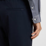 Camicia slim fit in tessuto performance 50533434 10253542 01 404 BOSS Dark blue 