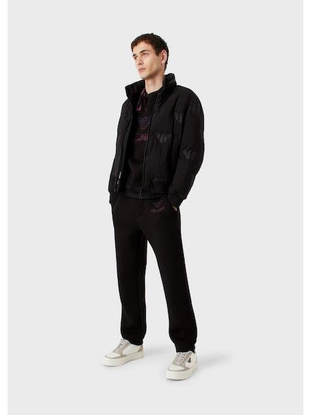 Jogger in felpa 6L1P6T 1JV9Z 0999 EMPORIO ARMANI Black 