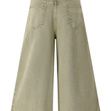 Bermuda in tela denim 104646A2H6 U84 PINKO Verde vertiver 