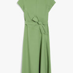 Abito in cotone smanicato 2515221142 007 MAX MARA WEEKEND Verde 