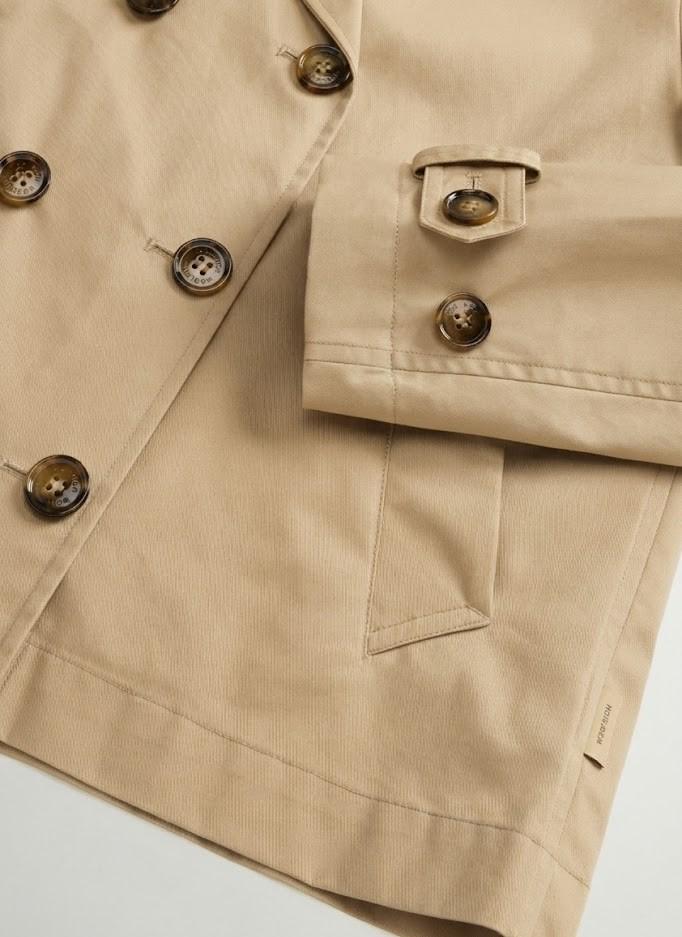Peacoat in puro cotone CFWWOU2249FRUT5303 8640 WOOLRICH White pepper 