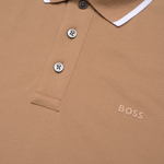 Polo in piquet di cotone 50494697 10241531 01 261 BOSS Medium beige 