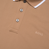 Polo in piquet di cotone 50494697 10241531 01 261 BOSS Medium beige 