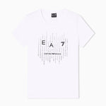 T-Shirt manica corta 7W001097 AF10373 U0002 EA7 White 