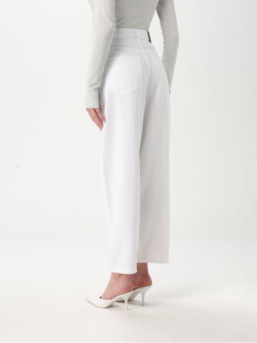 Jeans vestibilità morbida 103857A3E1 Z04 PINKO Bianco brill. 
