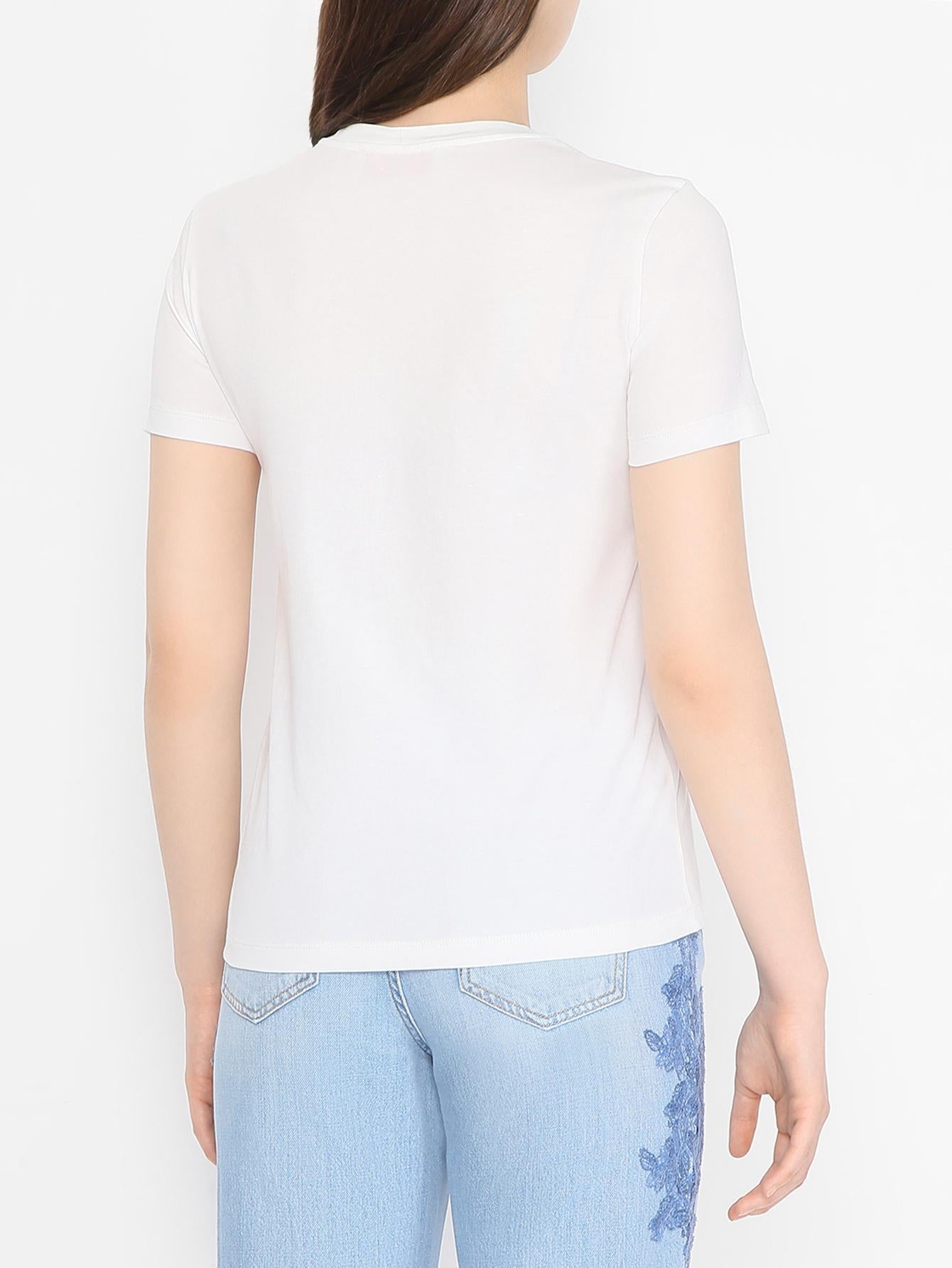 T-Shirt manica corta D46EL047EG2 MFA49 ERMANNO FIRENZE White 
