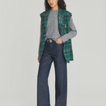 Jeans flare in denim rinse RND091 D402 0021 0999 ROY ROGER'S Denim 