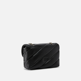 Borsa piccola a tracolla 100039A0F2 Z99O PINKO Nero -old silver 