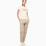 T-shirt in jersey elasticizzato Graphic Series 7W000993 AF18401 U1088 EA7 Beige 