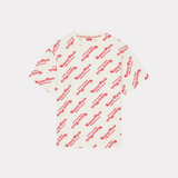 T-Shirt manica corta FE58TS0044SY 02 KENZO Blanc casse 