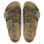 Ciabatta in pelle oliata ARIZONA 1027039 FADED KHAKI BIRKENSTOCK Faded khaki 