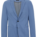 Giacca in cotone 50488455 10248356 01 479 BOSS Open blue 