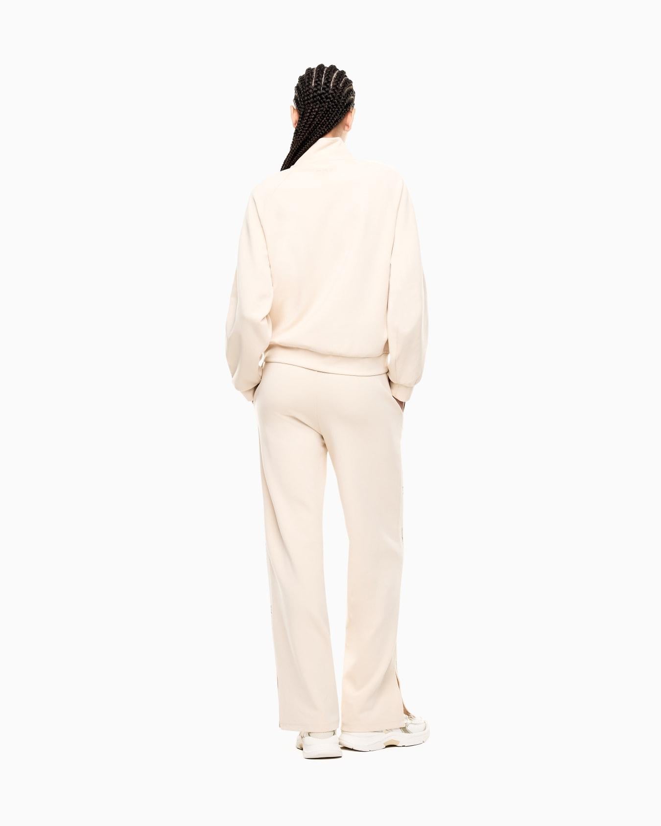 Tuta in misto modal stretch Logo Series 7W000979 AF12501 U1088 EA7  