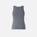 Top canotta con dettagli gioiello 106265A334 K05 PINKO Grigio asfalto 