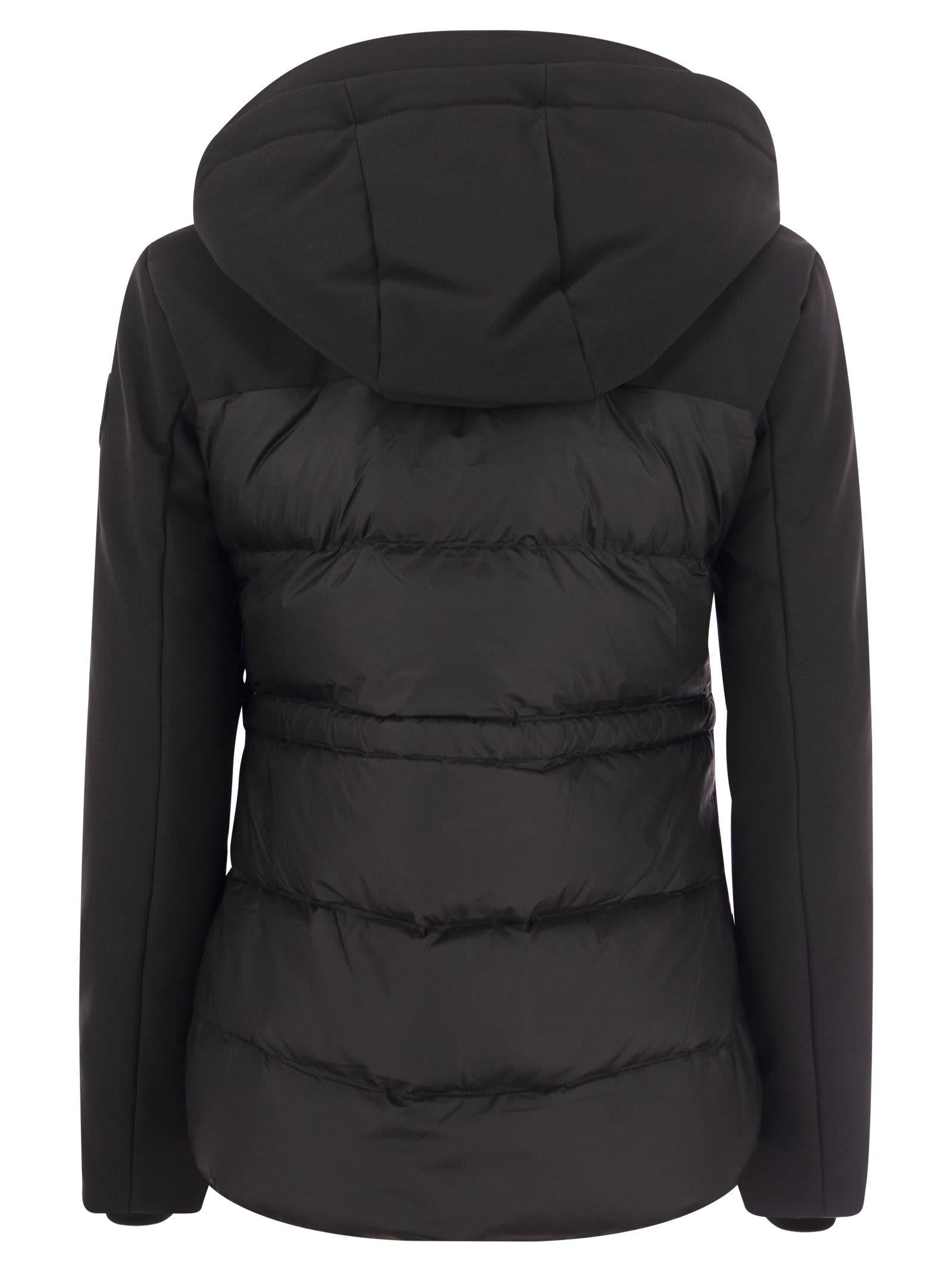 Piumino trapuntato con cappuccio CFWWOU0891FRUT3496 100 WOOLRICH Black 