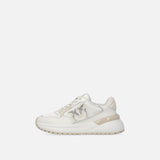Sneaker chunky con satin e strass SS0055P073 DY7 PINKO Yougurt 