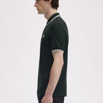 Polo manica corta M3600 T50 FRED PERRY Nightgreen/snwht 