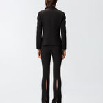 Blazer con bottoni sulle maniche 105679A2R9 Z99 PINKO Nero limousine 