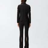 Blazer con bottoni sulle maniche 105679A2R9 Z99 PINKO Nero limousine 