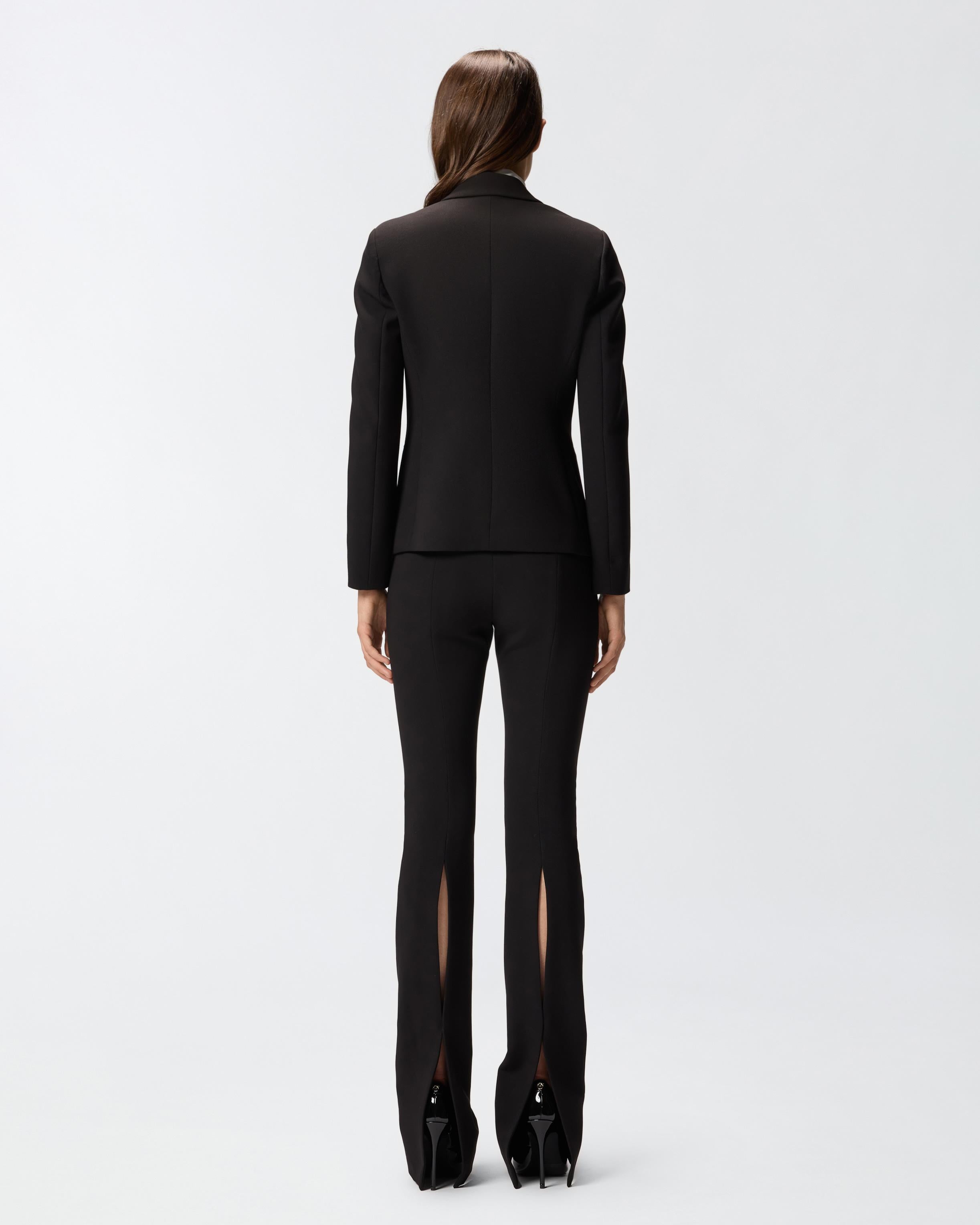 Blazer con bottoni sulle maniche 105679A2R9 Z99 PINKO Nero limousine 