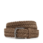 Cintura in pelle intrecciata 50542184 10199094 01 270 BOSS Light beige 