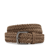 Cintura in pelle intrecciata 50542184 10199094 01 270 BOSS Light beige 