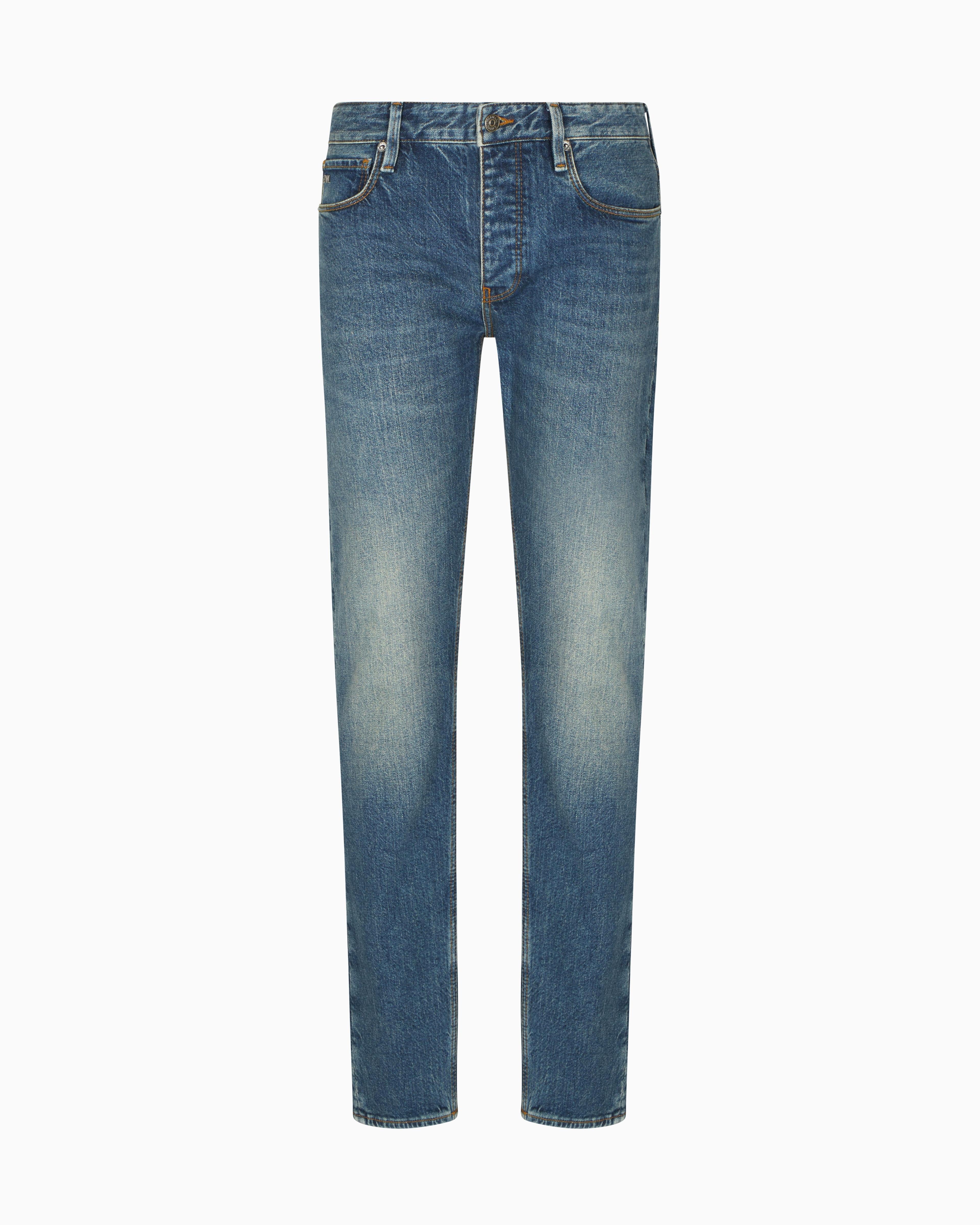 Jeans elasticizzato slim fit EM000668 AF14297 MB002 EMPORIO ARMANI Medium blue denim 