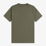 T-Shirt manica corta M4580 90B FRED PERRY Laurel w green 