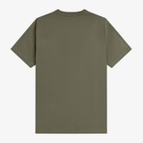 T-Shirt manica corta M4580 90B FRED PERRY Laurel w green 