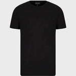 T-shirt in viscosa stretch 8N1T24 1JTZZ 0999 EMPORIO ARMANI Black 