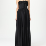 Abito bustier in jersey 104994A2DM Z99 PINKO Black 