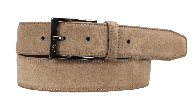 Cintura in suede 50563958 10280130 01 261 BOSS Medium beige 