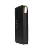 Portafoglio in ecopelle con zip 12600371 293 ERMANNO FIRENZE Black 