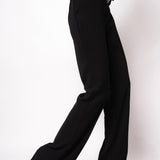 Pantalone in poly crepe LITCHI 1N13HU4575 Z99 PINKO Black 