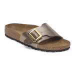 Ciabatta in pelle CATALINA CB 1029416 TAUPE BIRKENSTOCK Taupe 