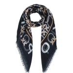 Foulard in modal 106735A39P AZ5 PINKO Mult.arancio 