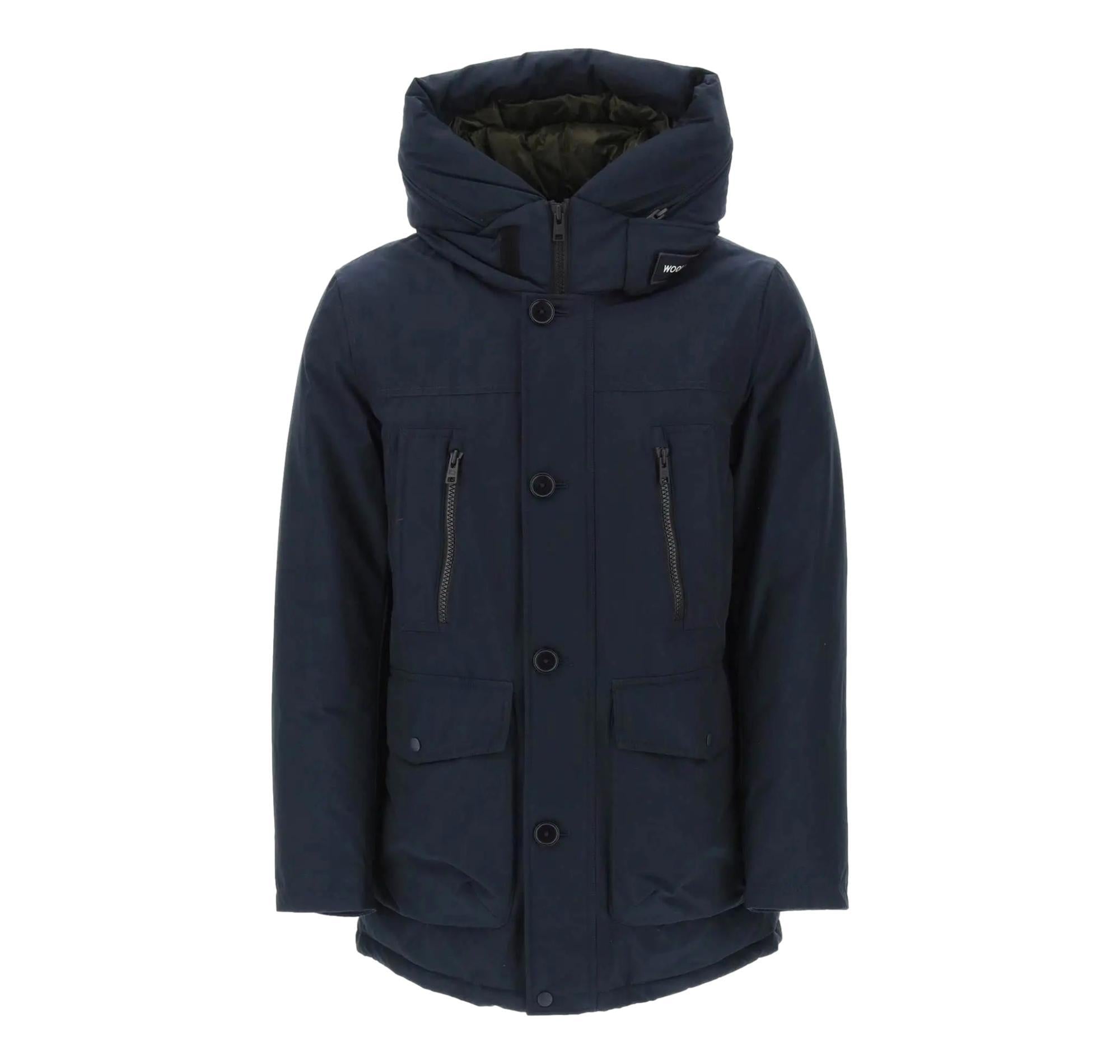 Arctic Parka Ramar CFWOOU0866MRUT0001 MLB WOOLRICH Melton blue 