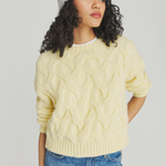 Maglia in lana girocollo RND90229 CP02 0558 ROY ROGER'S Dark butter 