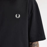 T-Shirt manica corta M2440 102 FRED PERRY Black 