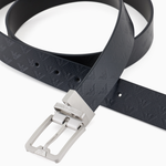 Cintura in pelle stampata Y4S502 Y221E 88017 EMPORIO ARMANI Blue/nero 